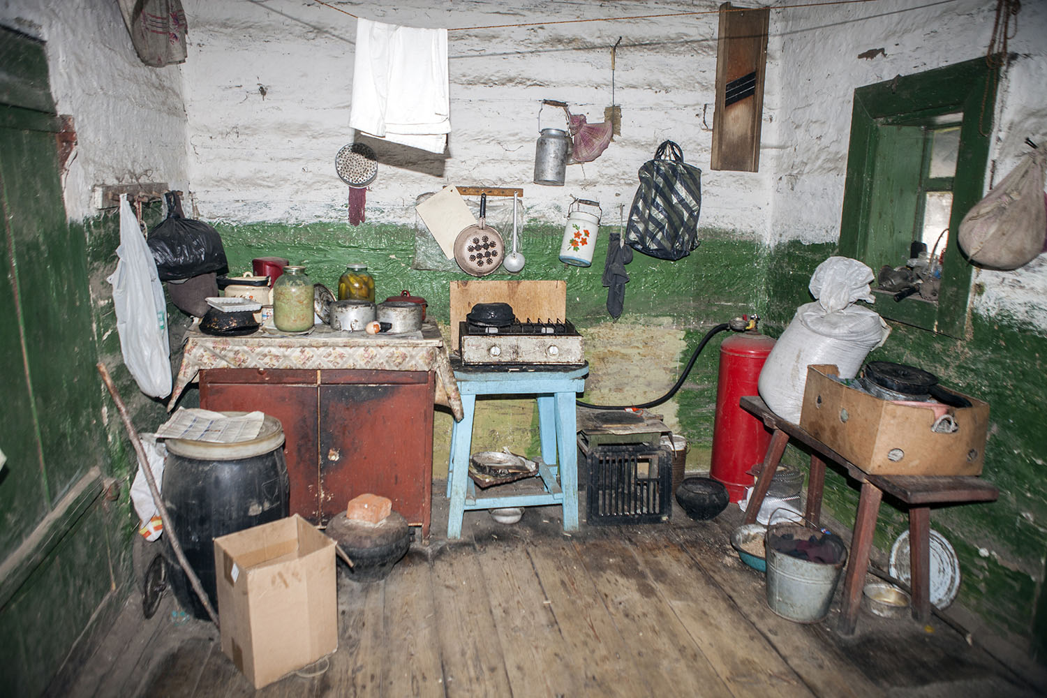 Kitchen at Chechko Nadzeya Rygorauna's private house (1941)